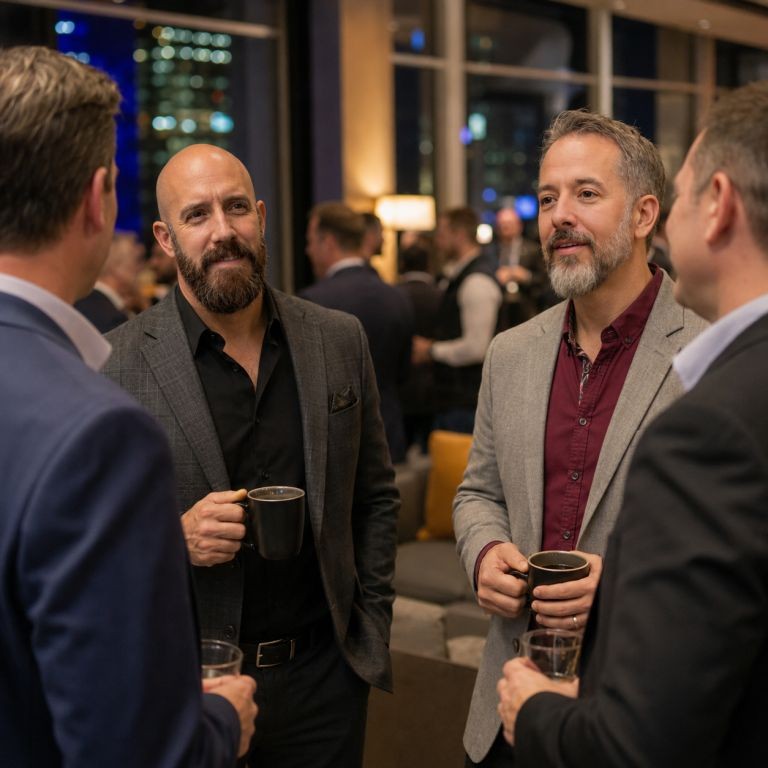 Michael Ligon and David Ligon, The Ligon Brothers, at a real estate event in Florida