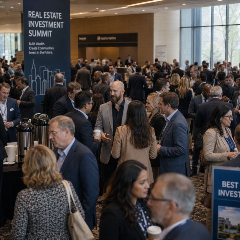 Michael Ligon at a real estate networking summit