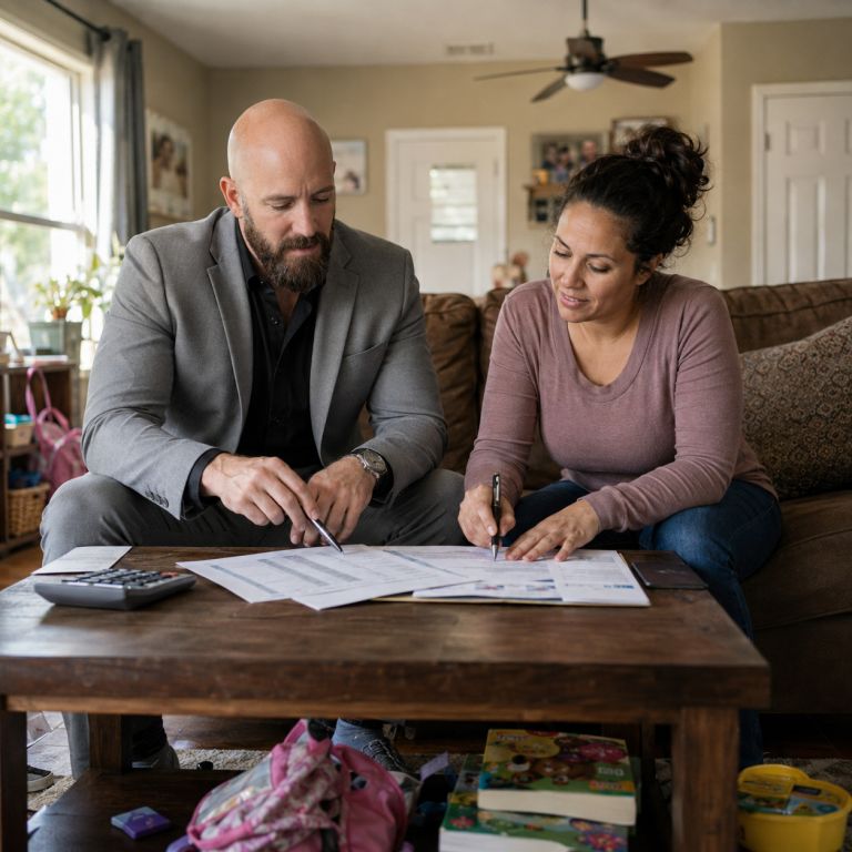 Michael Ligon helping an heir understand probate property options