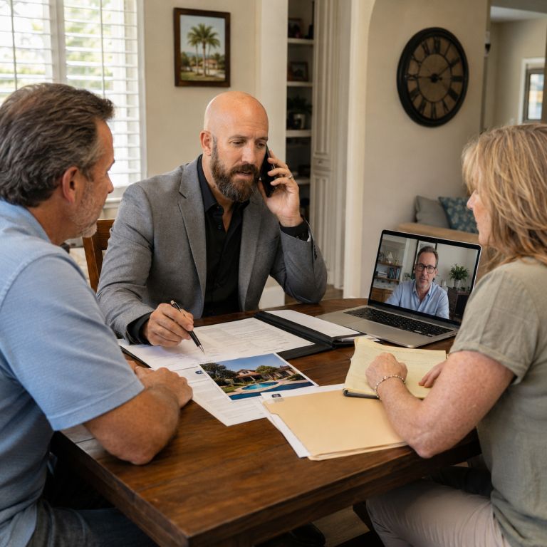Michael Ligon helping multiple heirs with an inherited Florida home
